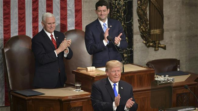 Trump attacks Iran nuclear deal in State of Union address