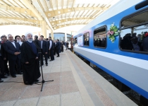 In President Rouhanis presence; Kermanshah connected to national railway network