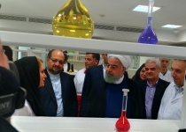 President Rouhani inaugurates pharmaceutical production line in Tehran