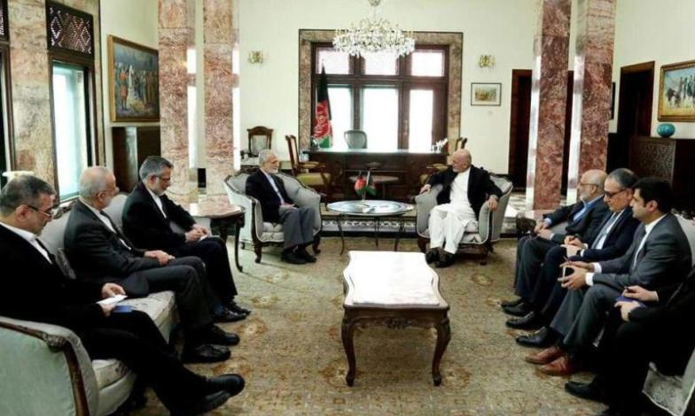 Afghan president underlines development of bilateral ties with Iran