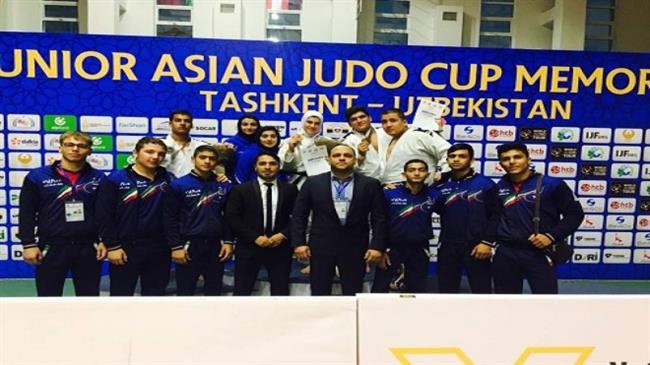 Iranian judokas claim 3 medals in Junior Asian Judo Cup