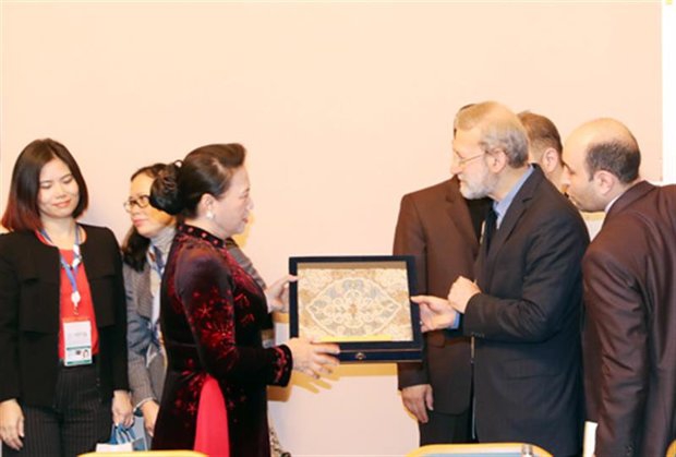 Iranian, Vietnamese parl. speakers stress expanding bilateral ties