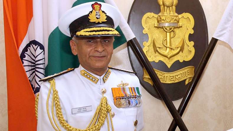 Navy chief in Iran to attend naval symposium