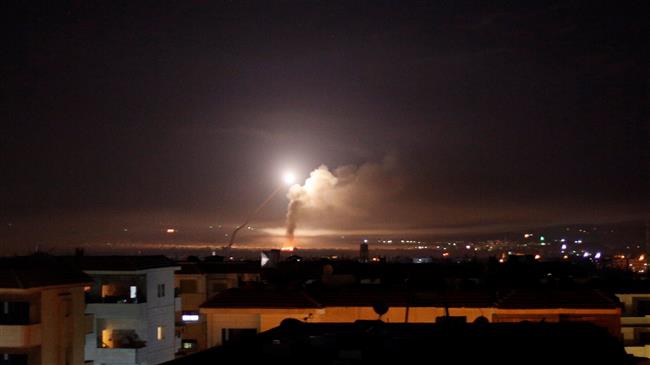 Syrian army says destroyed most of Israeli rockets