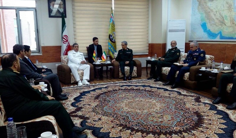 Iran, Bolivia discuss defense ties