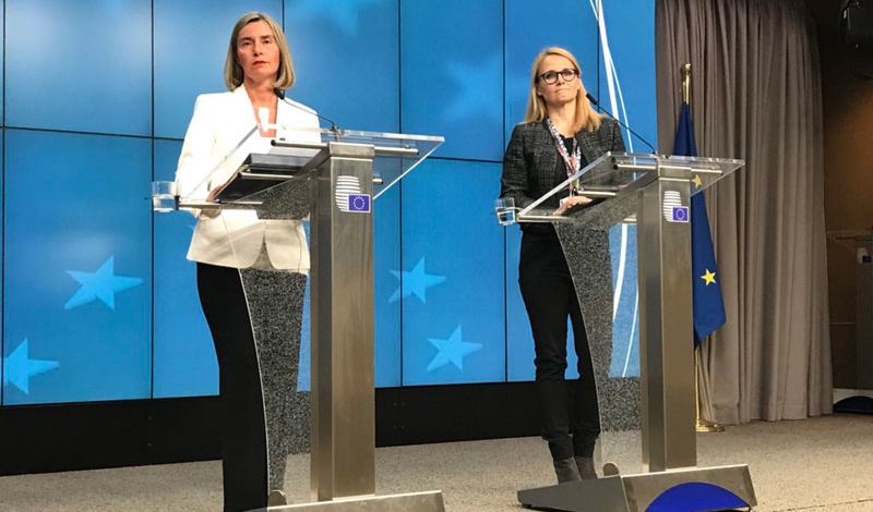 Mogherini says EU determined to preserve JCPOA