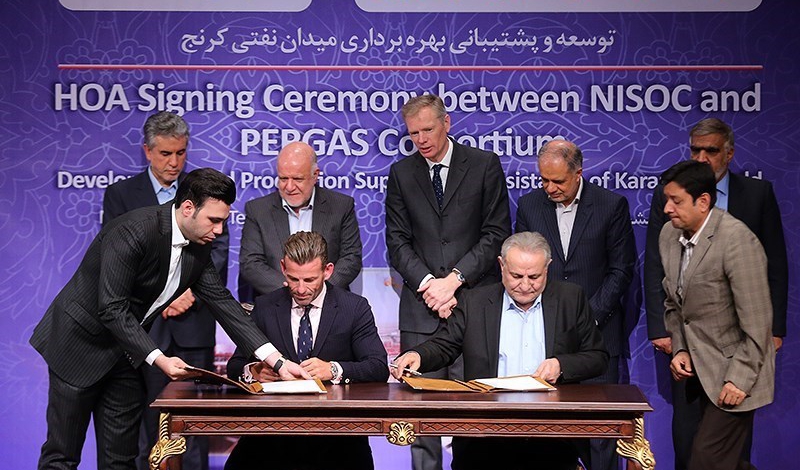 NISOC, Pergas sign HOA for developing Iran oilfield