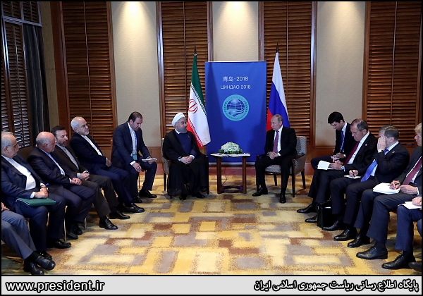 Iran, Russia presidents discuss issues of mutual interests