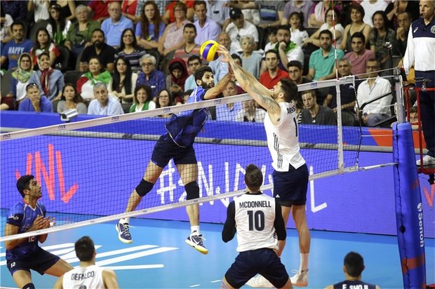 US beats Iran in 3 sets at FIVB Volleyball Nations League