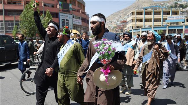 Peace marchers arrive in Afghan capital as Taliban end truce
