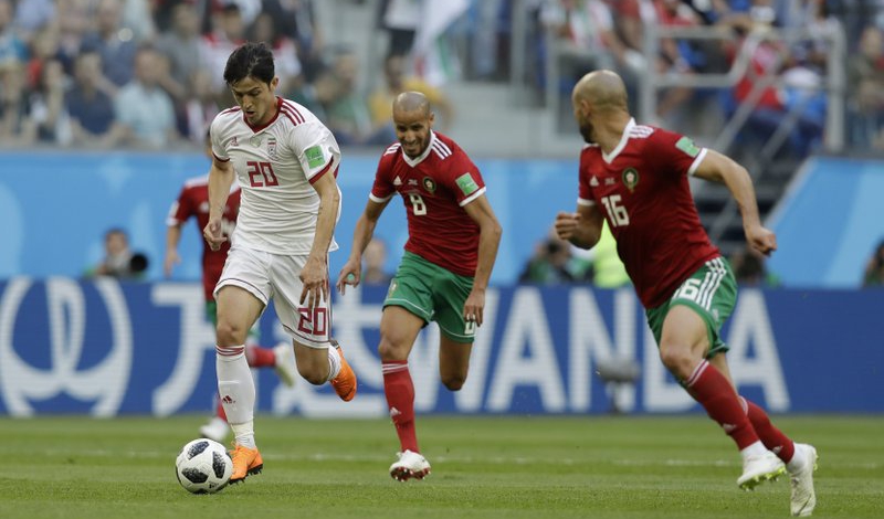 Iranian Messi feels at home at World Cup before Spain game
