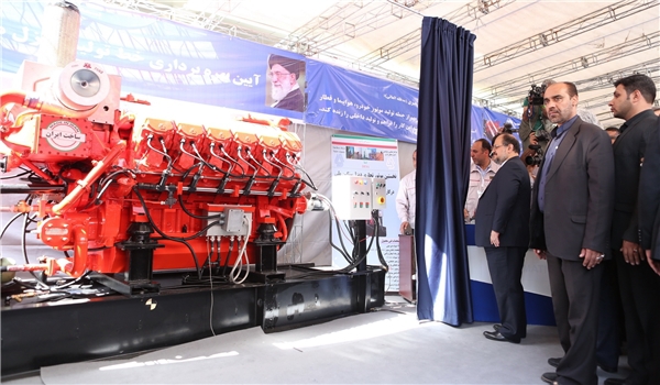 Iran inaugurates production line of national diesel engine