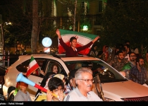 Photos: Iran-Portugal draw brings crowds to Tehran streets  <img src="https://cdn.theiranproject.com/images/picture_icon.png" width="16" height="16" border="0" align="top">