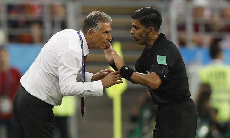 Iran coach Queiroz again lashes out at video review