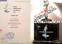 Sharifinia wins award at Cyprus Intl. Filmfest.