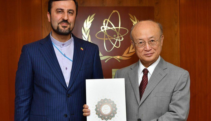 Irans new IAEA envoy submits credentials to Amano