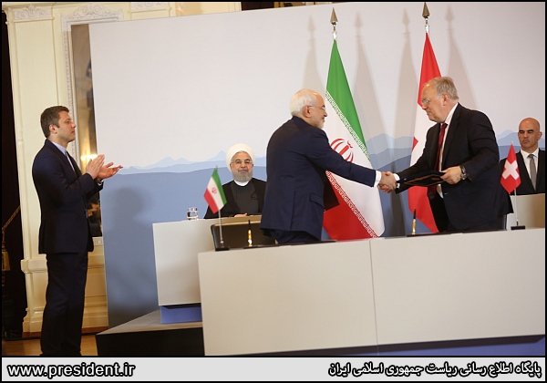 Iran, Switzerland ink 3 pacts on science, health, economy