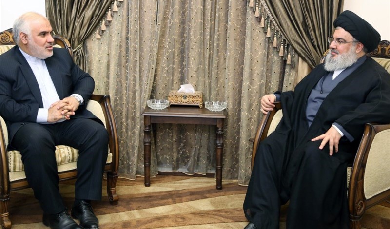 Hezbollah chief lauds Iranian envoys efforts in support of Lebanon