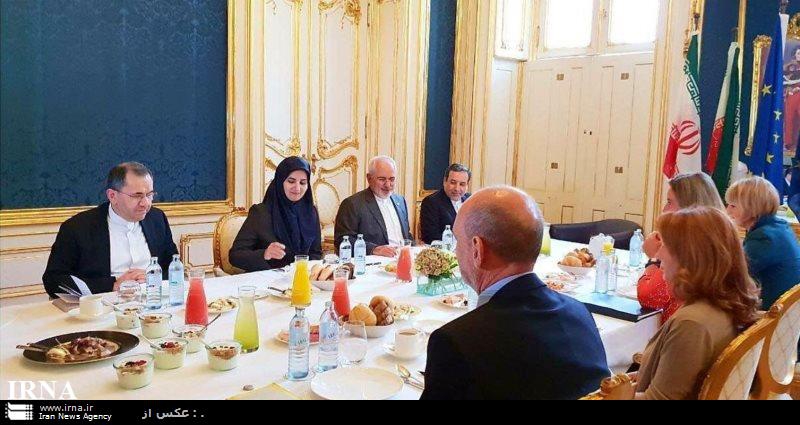 Iran FM, EU foreign policy chief discuss nuclear deal