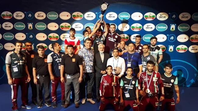 Iranian Greco-Roman wrestlers crowned in 2018 Cadet World Championships