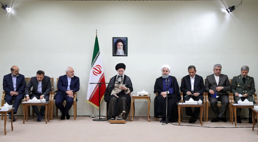 Iran Leader discusses economic woes with President, cabinet
