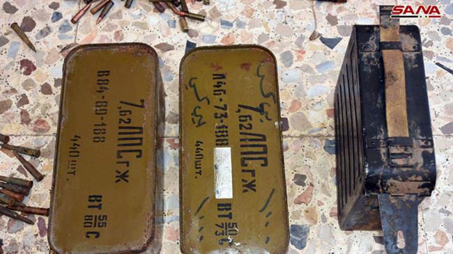 Syrian govt. forces discover Israeli-made bombs in militant weapons cache