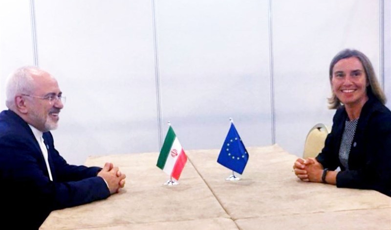 Zarif meets with ASEAN sec. gen., EU chief