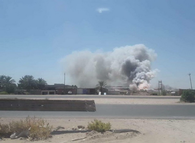 Explosion rocks Iraqi PMF arsenal in Karbala