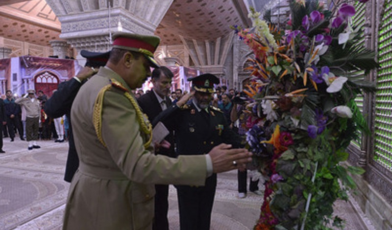 Iraqi commander pays tribute to Imam Khomeini