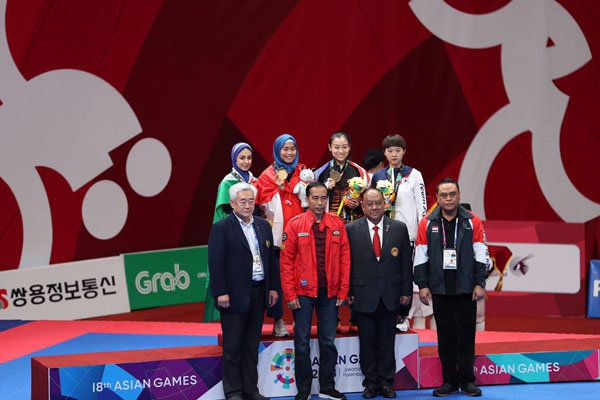 Irans Marjan Salahshouri wins silver at Asian Games
