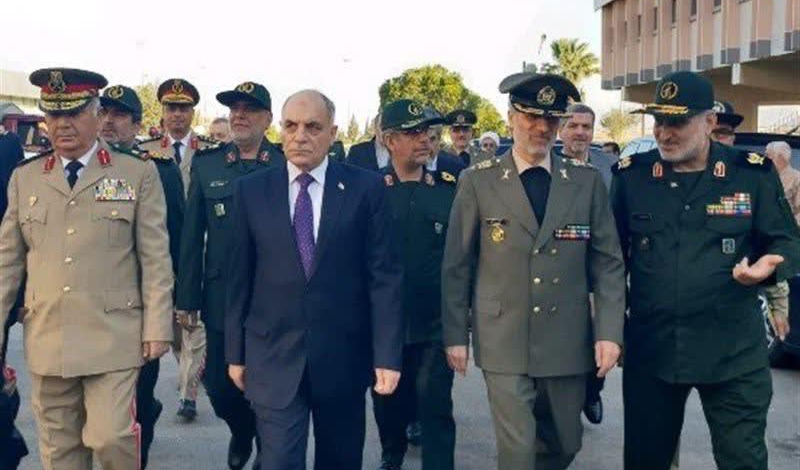 Iran defense minister arrives in Damascus