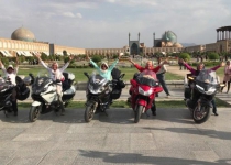 Bike-riding French tourists once again in Iran after 46 years