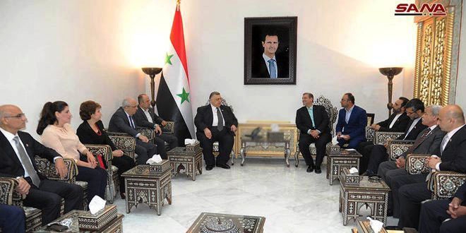 Iran, Syria discuss parliamentary cooperation