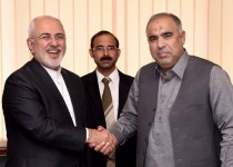 Iran FM, top Pakistani lawmaker discuss bilateral ties
