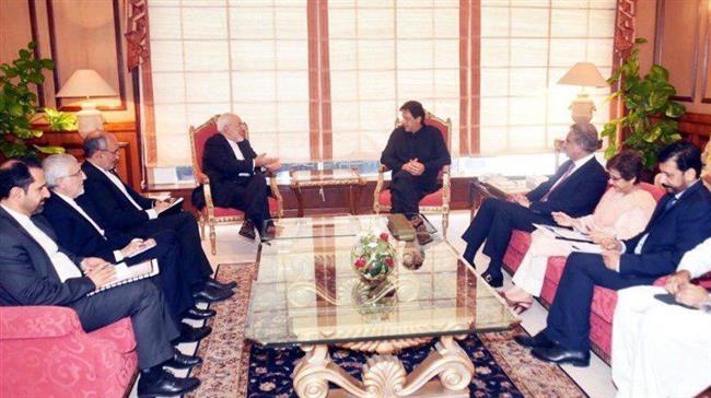 Iran FM, Pakistani PM meet in Islamabad