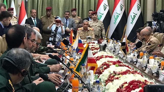 Iraq, Russia, Iran, Syria military chiefs discuss security, intel cooperation