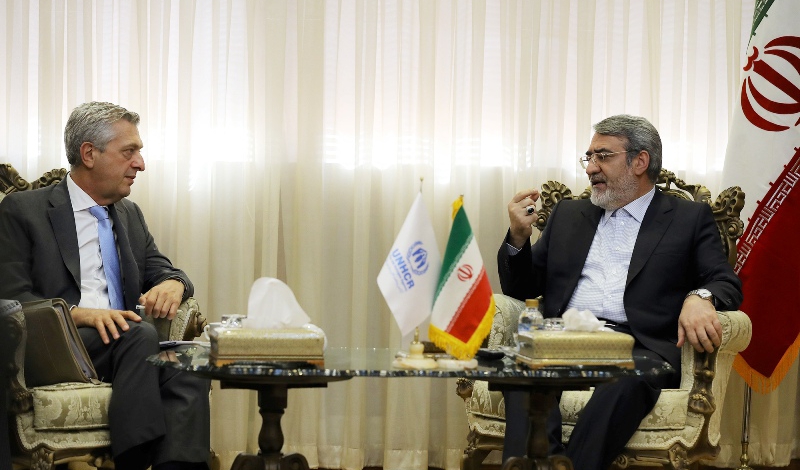 Europe should help cover refugees costs: Iran interior minister
