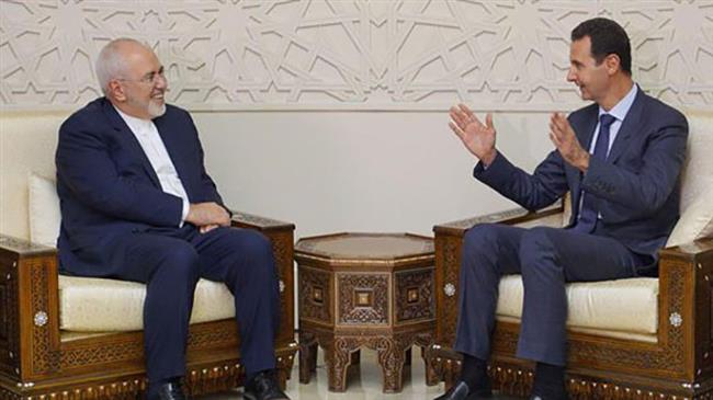 Zarif, Assad say Western pressure will fail to stop Iran-Syria terror fight