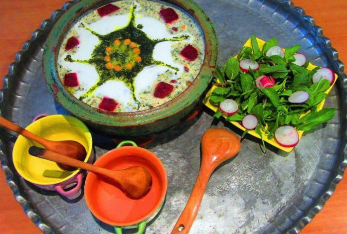 Ash-e Doogh; Delicious soup popular in Irans Ardabil