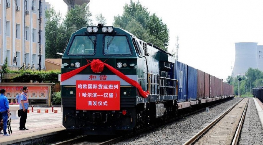 New railway launched between Iran, China