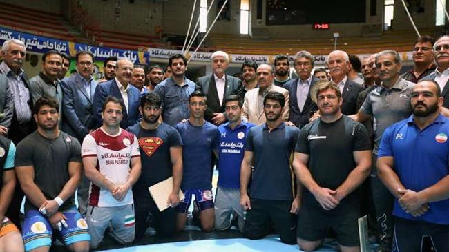 Iran honors top wrestlers of 2018 Asian Games
