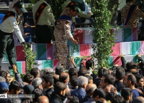 Mass funeral held in Tehran for unidentified martyrs
