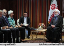 Rouhani hold talks with IMF chief