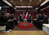 Photos: Norway PM, Iran President discuss mutual ties in New York  <img src="https://cdn.theiranproject.com/images/picture_icon.png" width="16" height="16" border="0" align="top">