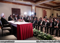 Photos: President Rouhani press conference with international media  <img src="https://cdn.theiranproject.com/images/picture_icon.png" width="16" height="16" border="0" align="top">