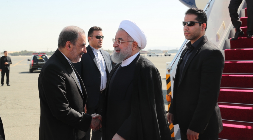 After attending 73rd session of UNGA; President Rouhani arrives in Tehran