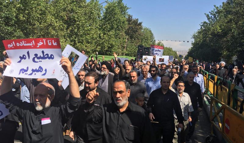 Tehran worshipers rally to slam Ahvaz attack