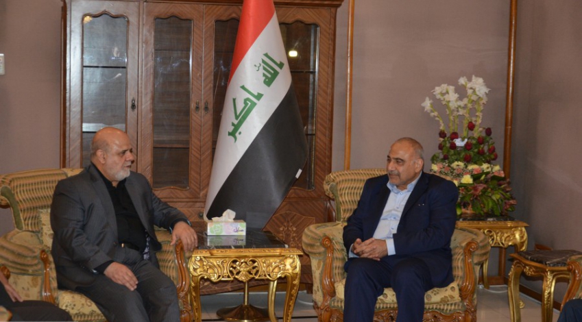 Iran envoy confers with Iraqi new PM