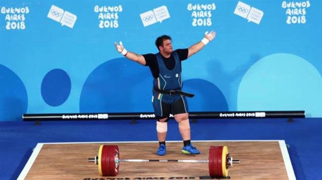 Yousefi wins weightlifting gold at Youth Olympic Games