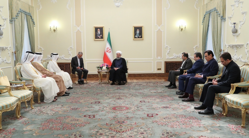 Tehran, Doha determined to further deepen ties: President